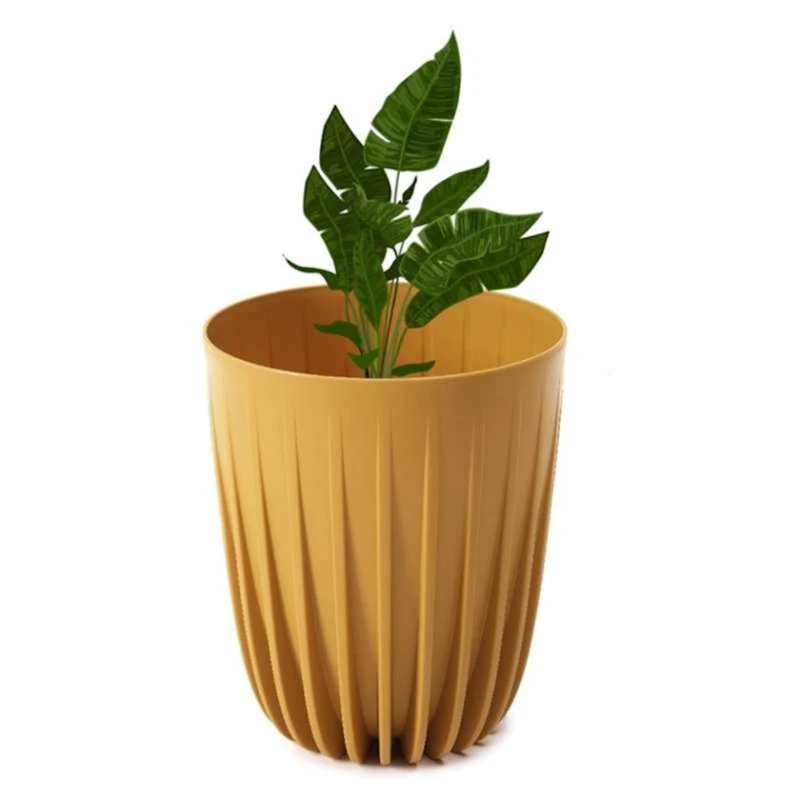 Dibçək Lamela Mira 30 sm, plastik, sarı Dibçək Lamela Mira 30 sm, plastik, sarı