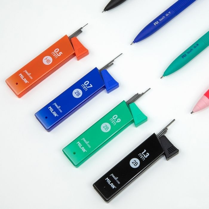 Набор грифелей для механических карандашей Milan, 0.5 мм