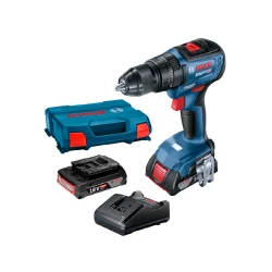 Аккумуляторная ударная дрель-шуруповерт Bosch GSB 18V-50 (2x2,0 Ah, Case)