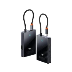 Док-станция Baseus PioneerJoy 8-Port Four-Screen Type-C HUB Adapter