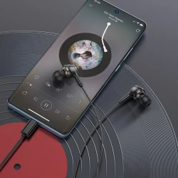 Проводные наушники Borofone BM90 Black Проводные наушники Borofone BM90 Black