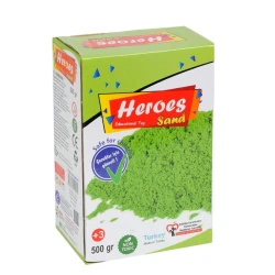 Kinetik qum Heroes 03, yaşıl, 500 q