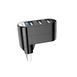USB HUB Hoco DH3 Black