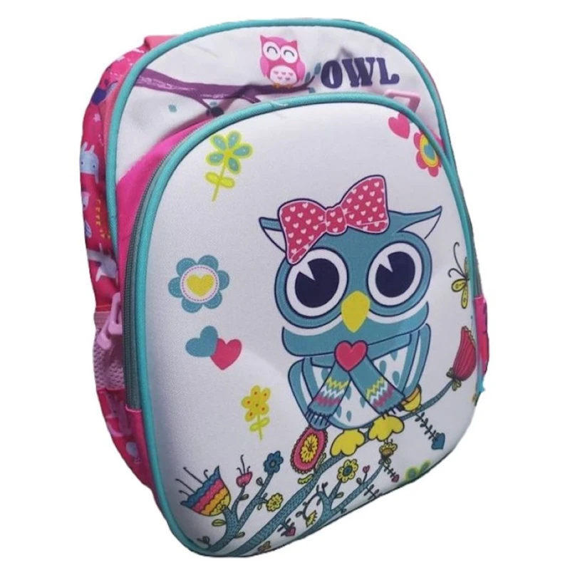 Məktəbli bel çantası CB34OWL56 çəhrayı