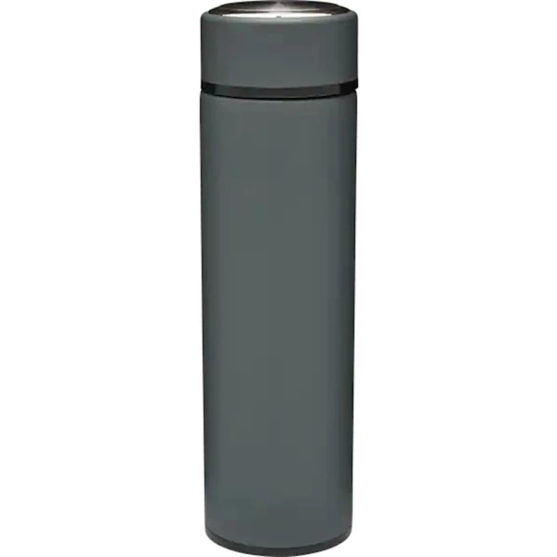 Termos Ideenwelt 450 ml, çay üçün ələk ilə, Boz