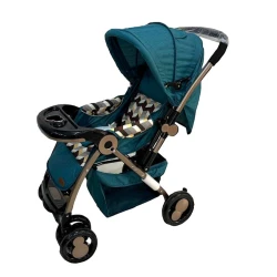 Детская коляска 9966, бирюзовая