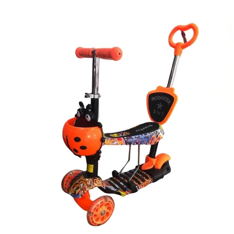 Uşaqlar üçün samokat PSC-0336, narıncı