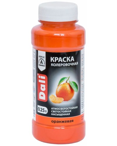 Akril boyası Dali, narıncı, 250 ml