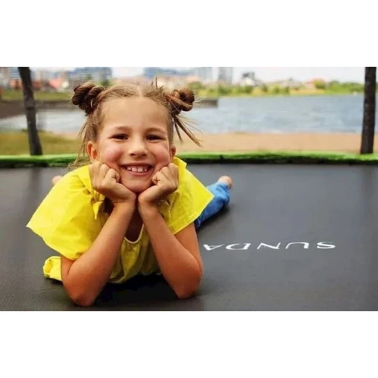 Batut Sundays Champion Premium-D312 (tor və nərdivan ilə) diametr 312sm Batut Sundays Champion Premium-D312 (tor və nərdivan ilə) diametr 312sm