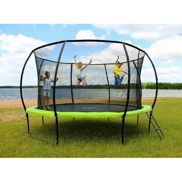 Batut Sundays Champion Premium-D312 (tor və nərdivan ilə) diametr 312sm Batut Sundays Champion Premium-D312 (tor və nərdivan ilə) diametr 312sm