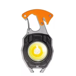 Многофункциональный перезаряжаемый фонарь WKEMP, cерый Многофункциональный перезаряжаемый фонарь WKEMP, cерый