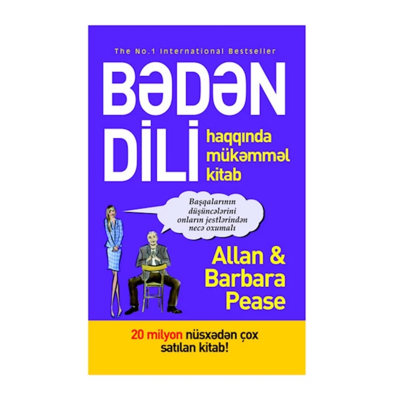 Книга Bədən dili, автор Allan Və Barbara Pease