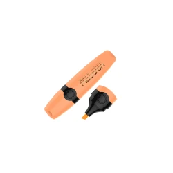 Маркер текстовыделитель Deli Macaron пастельно-оранжевый