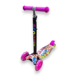 Детский самокат BB-526, розовый