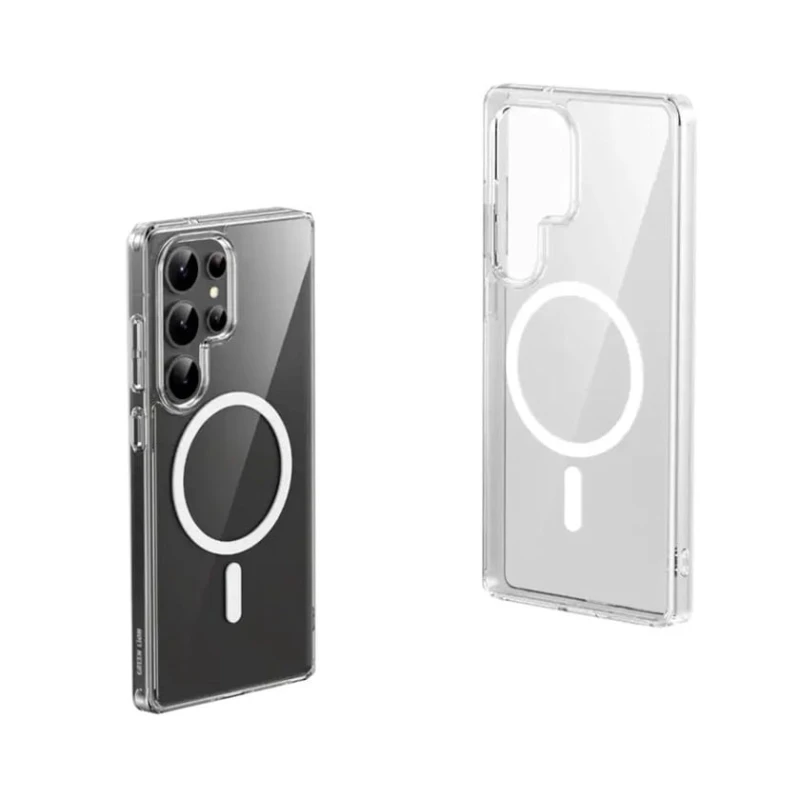 Чехол Green Lion MagSafe Crystal Clear для Samsung Galaxy S25 Ultra (GNMGCRS25UCL) Чехол Green Lion MagSafe Crystal Clear для Samsung Galaxy S25 Ultra (GNMGCRS25UCL)