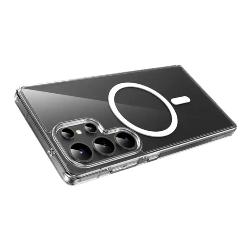 Чехол Green Lion MagSafe Crystal Clear для Samsung Galaxy S25 Ultra (GNMGCRS25UCL) Чехол Green Lion MagSafe Crystal Clear для Samsung Galaxy S25 Ultra (GNMGCRS25UCL)