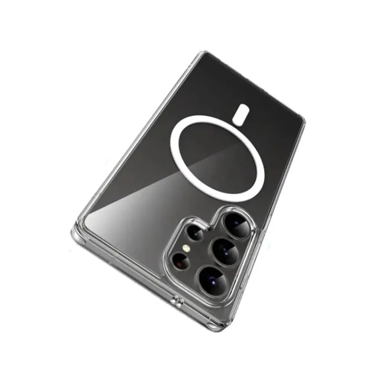 Чехол Green Lion MagSafe Crystal Clear для Samsung Galaxy S25 Ultra (GNMGCRS25UCL) Чехол Green Lion MagSafe Crystal Clear для Samsung Galaxy S25 Ultra (GNMGCRS25UCL)