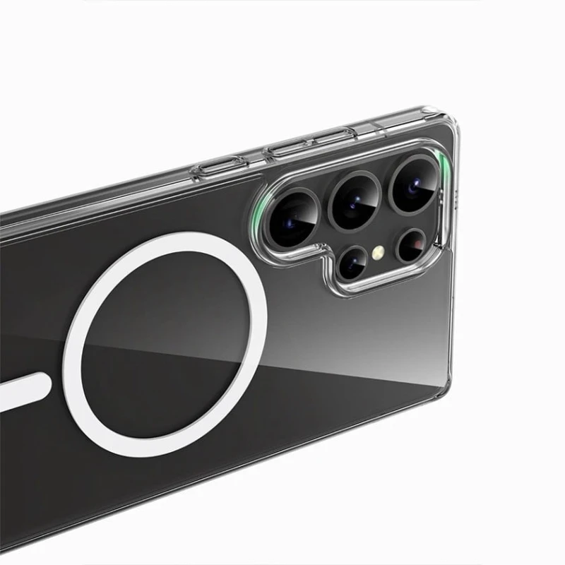 Чехол Green Lion MagSafe Crystal Clear для Samsung Galaxy S25 Ultra (GNMGCRS25UCL) Чехол Green Lion MagSafe Crystal Clear для Samsung Galaxy S25 Ultra (GNMGCRS25UCL)