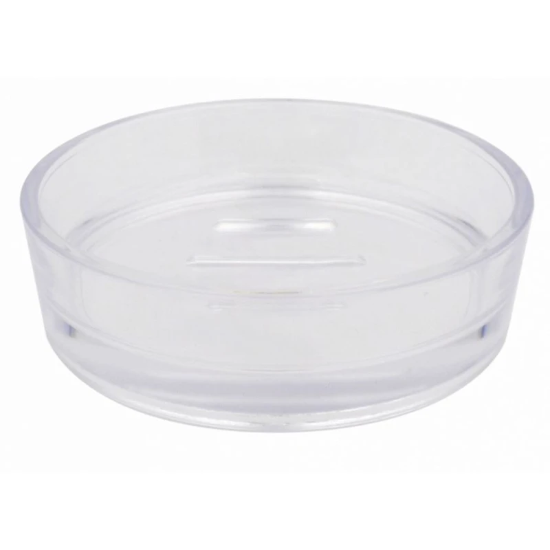 Мыльница Ridder Disco, 3x11.3 см, акрил, прозрачная Мыльница Ridder Disco, 3x11.3 см, акрил, прозрачная