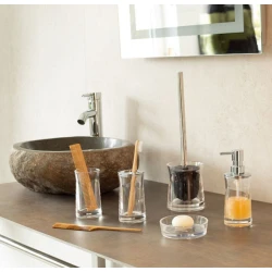 Мыльница Ridder Disco, 3x11.3 см, акрил, прозрачная