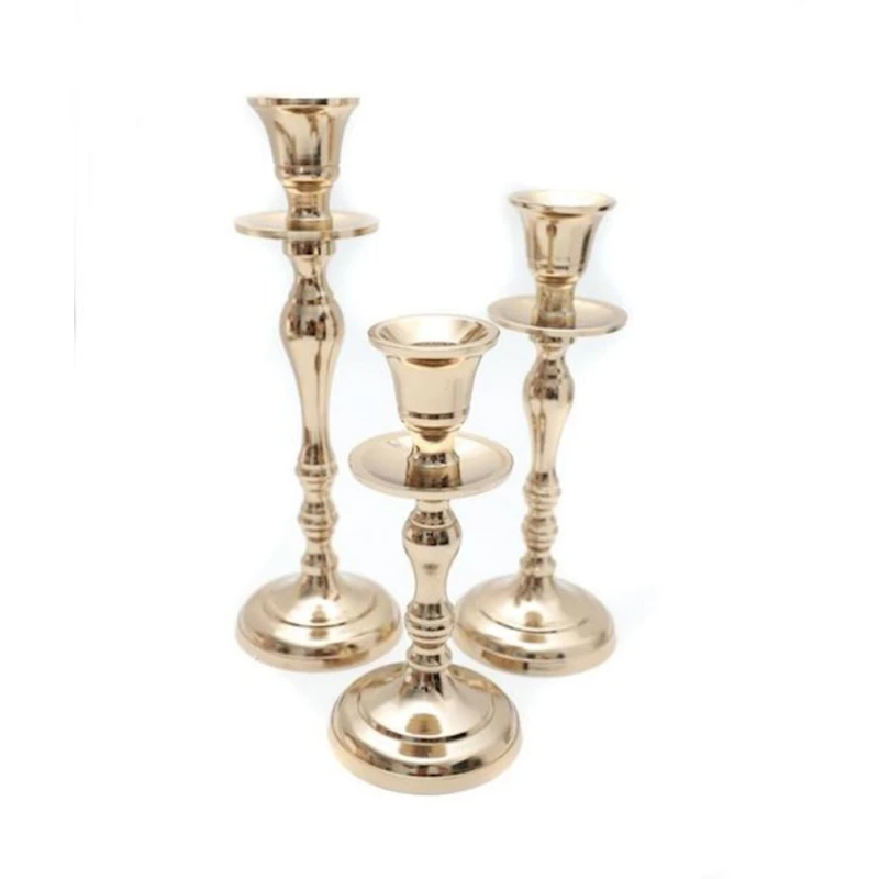 Şamdan Hom-me 15 sm, metal, Qızılı (5287_200000000003511)