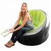Надувное кресло Intex 68582G, зеленое, 112x109x69 см