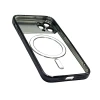 Чехол Auto Focus Magsafe для Apple iPhone 12 Pro Max Transparent Black