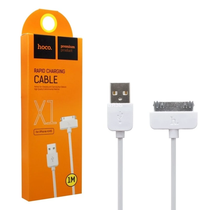Кабель USB Hoco X1 для Apple 30Pin 1 м
