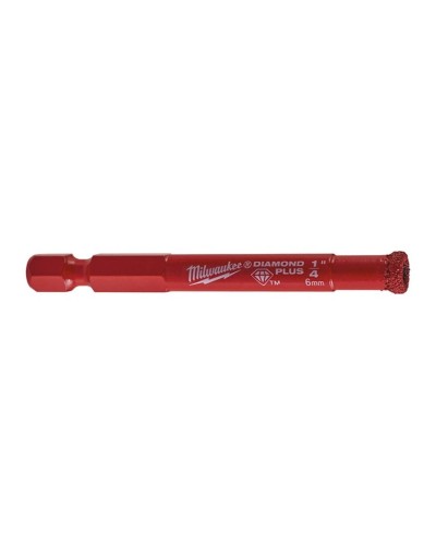 Burğu Milwaukee Diamond Max, 6 mm
