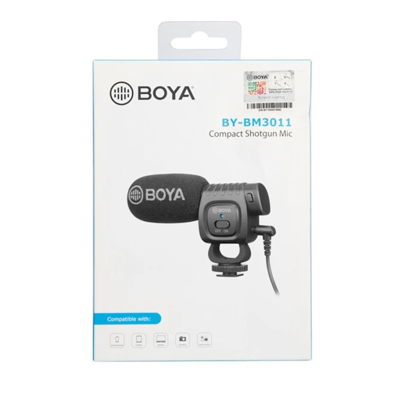 Микрофон для видеокамеры Boya BY-BM3011 Микрофон для видеокамеры Boya BY-BM3011
