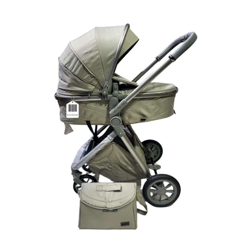 Детская коляска Kidilo VL-KIDS-085, от 0 лет, cерый Детская коляска Kidilo VL-KIDS-085, от 0 лет, cерый