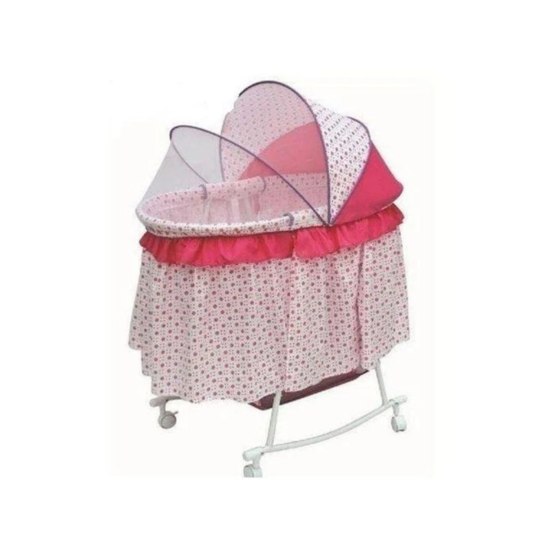 Döşək ilə beşik, metal, çəhrayı, 21x35.5x45.5 sm, 0+ Döşək ilə beşik, metal, çəhrayı, 21x35.5x45.5 sm, 0+