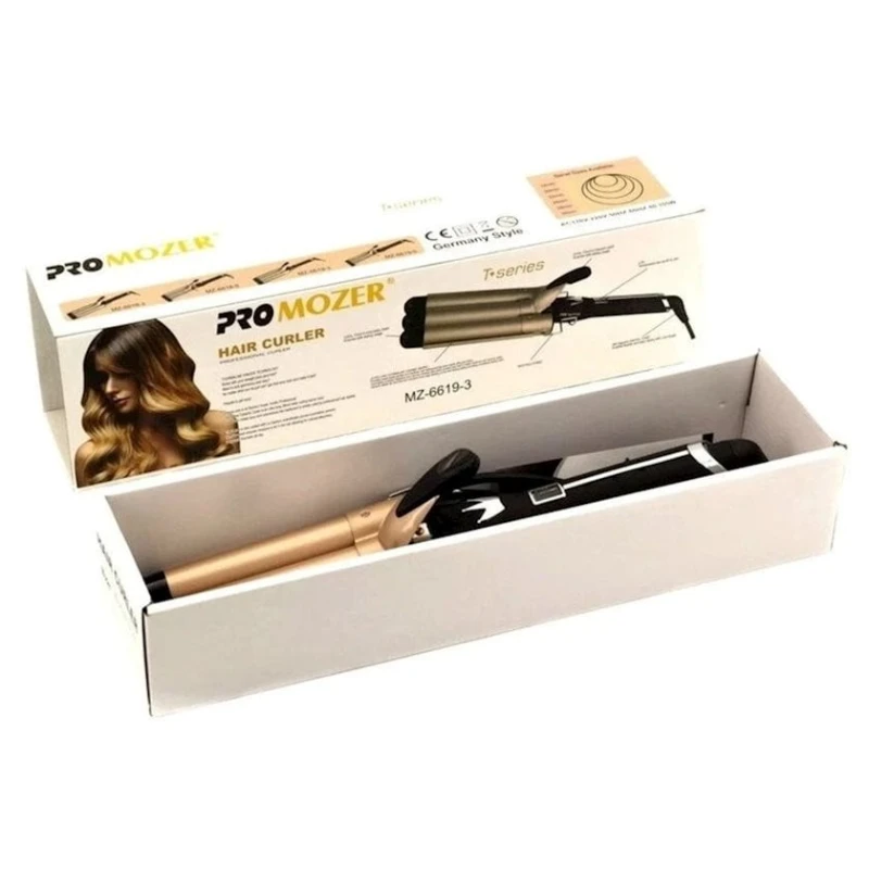 Плойка-волна ProMozer MZ-6619-3 Плойка-волна ProMozer MZ-6619-3