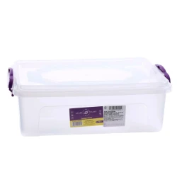 Контейнер для хранения продуктов Stars plast, 3.75 л, 30х20х9.5 см, пластик, прозрачный Контейнер для хранения продуктов Stars plast, 3.75 л, 30х20х9.5 см, пластик, прозрачный