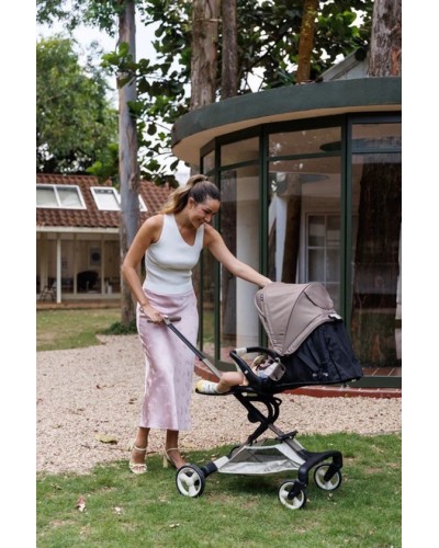 Uşaq arabası Micro Baby Cruiser 360, açıq qəhvəyi