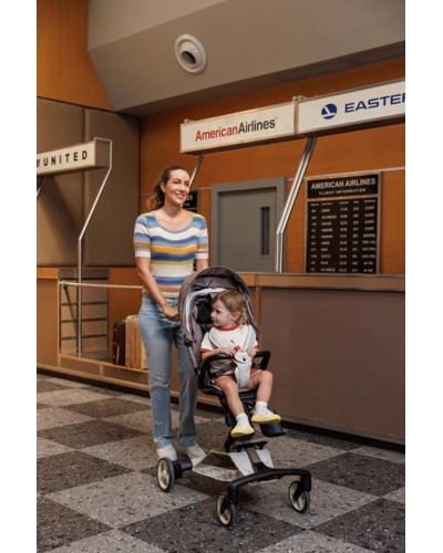 Uşaq arabası Micro Baby Cruiser 360, açıq qəhvəyi