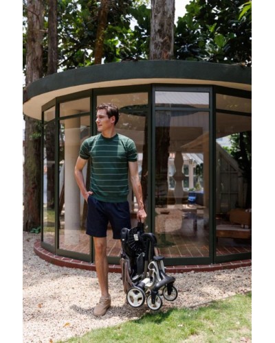 Uşaq arabası Micro Baby Cruiser 360, açıq qəhvəyi