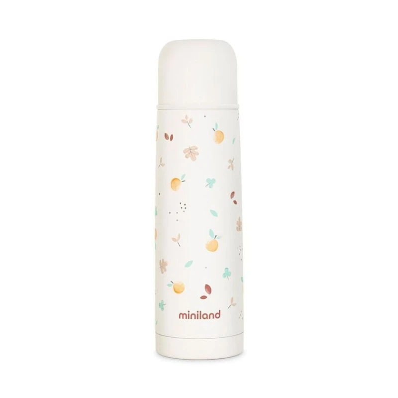 Детский термос Miniland Valencia 89571, нержавеющая сталь, светло-розовый, 500 мл Детский термос Miniland Valencia 89571, нержавеющая сталь, светло-розовый, 500 мл