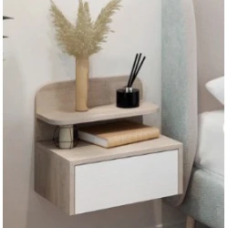 Тумба Art Mebel Art_tumba_89, ламинат, белая/сонома, 50x30x40 см Тумба Art Mebel Art_tumba_89, ламинат, белая/сонома, 50x30x40 см