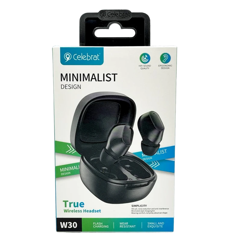 Беспроводные наушники Celebrat W30 Black