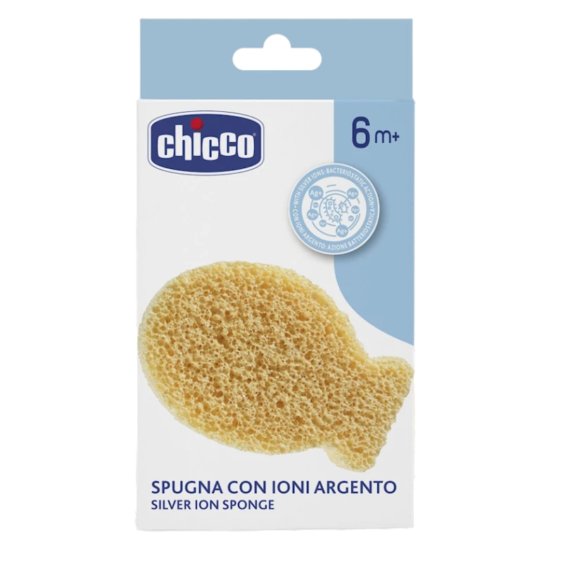 Детская губка для купания Chicco Silver Ionic Детская губка для купания Chicco Silver Ionic