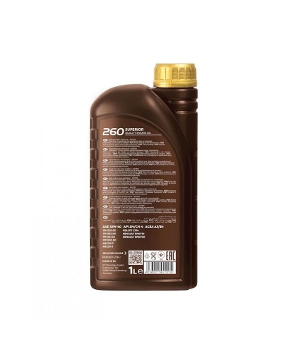 Yarısintetik motor yağı Pemco iDRIVE 260 10W-40, 1 L