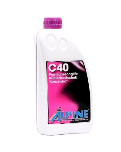Antifriz Alpine C40 Premium Langzeitkuhlerfrostschutz konsentrat Bənövşəyi 1.5 L