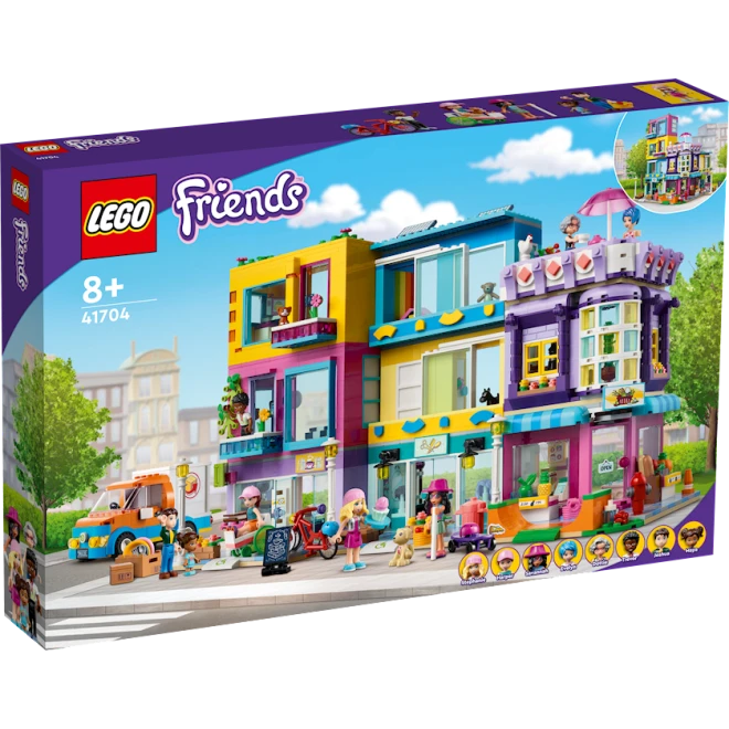Конструктор LEGO Main Street Building 41704, 8+ лет, 1682 элемента