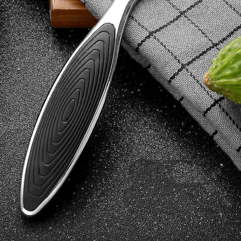 Meyvə-tərəvəz soyan, 15x6 sm, gümüşü/qara