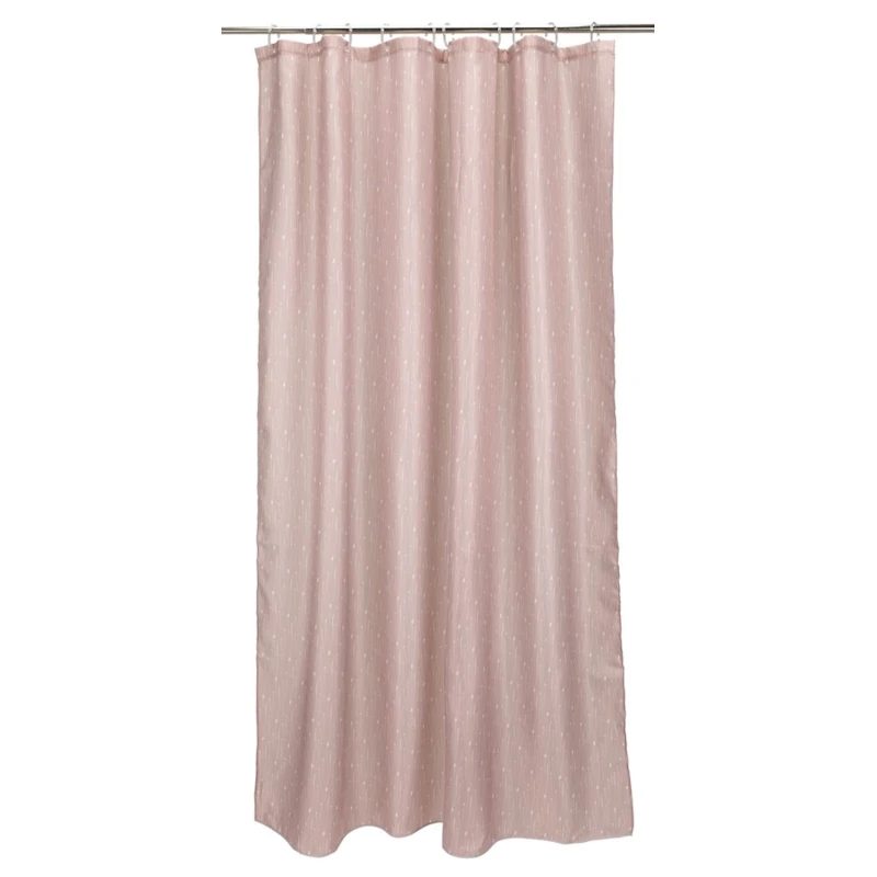 Hamam otağı üçün pərdə JYSK Mariedal, 150x200 sm, çəhrayı