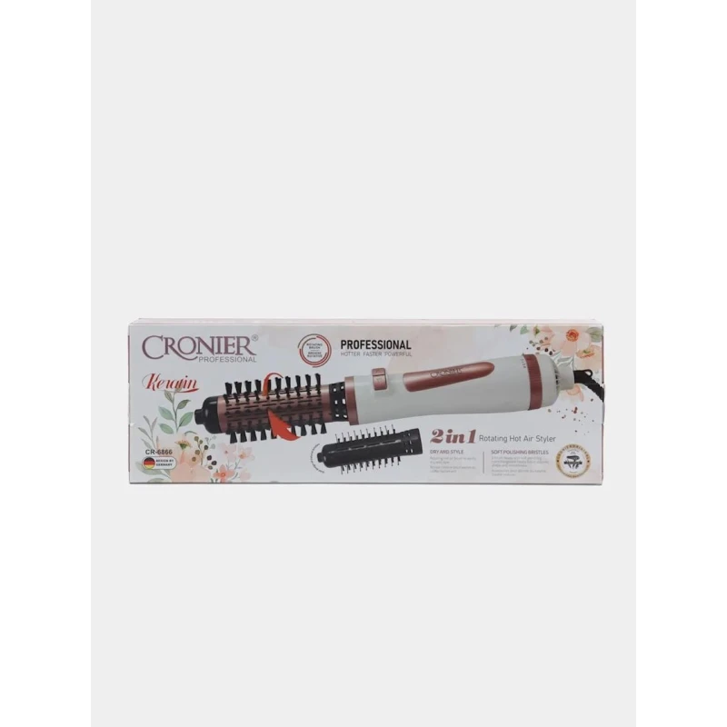 Фен-щетка Cronier CR-6866 White