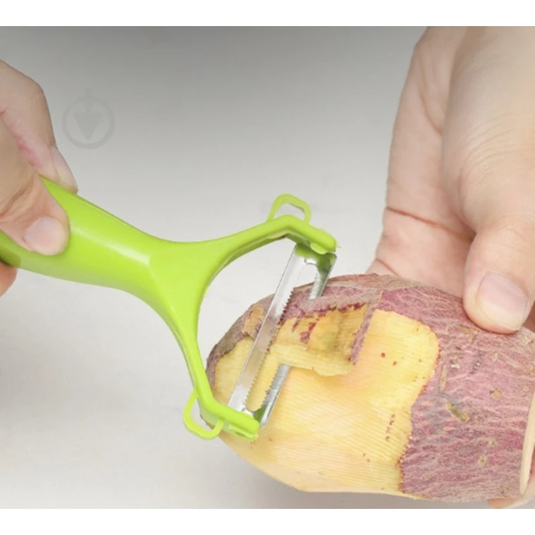 Овощерезка-измельчитель Veggie Slicer 14 в 1, пластик/нержавеющая сталь, серый