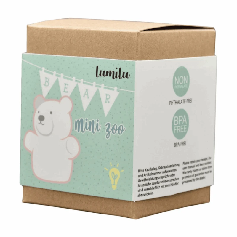 Uşaq lampası Reer Lumilu Mini Zoo Bear, ağ Uşaq lampası Reer Lumilu Mini Zoo Bear, ağ