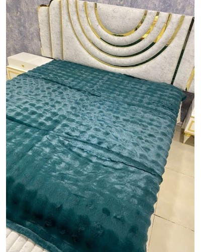 Pled-örtük MiraNova LQ-102, 210×230 sm, bambuk, yaşıl
